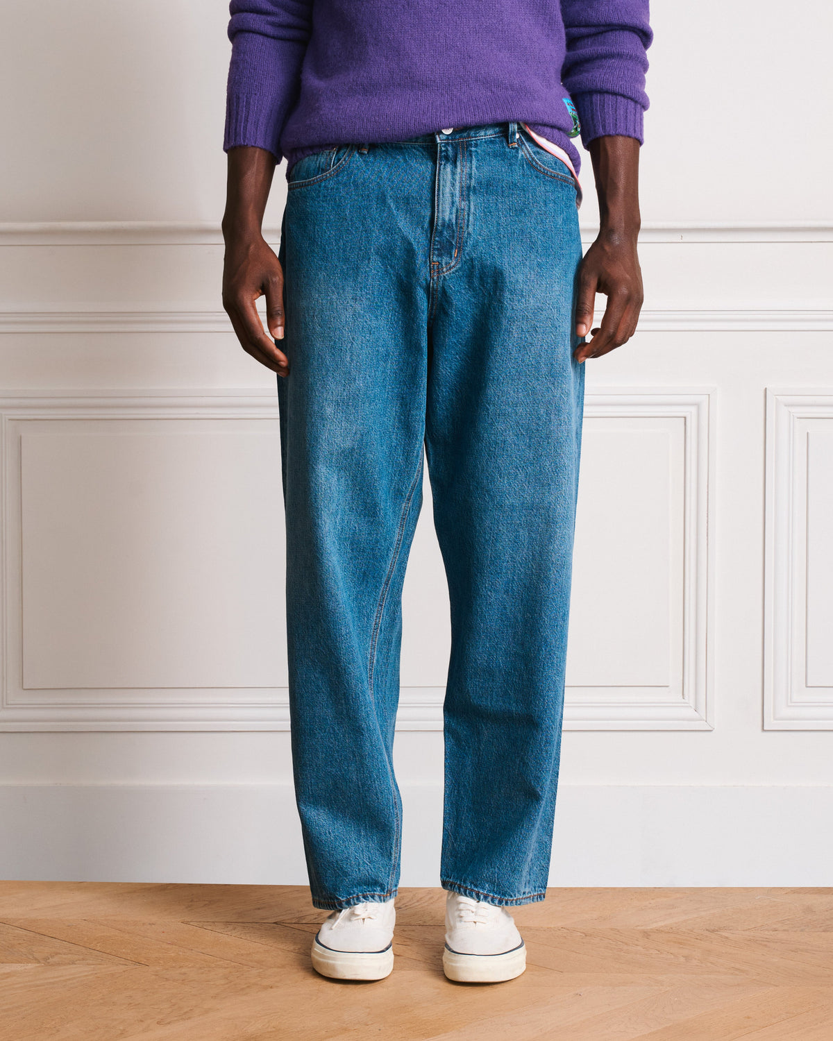 Merci - Jeans Carrot Trèfle - Stonewash - 1