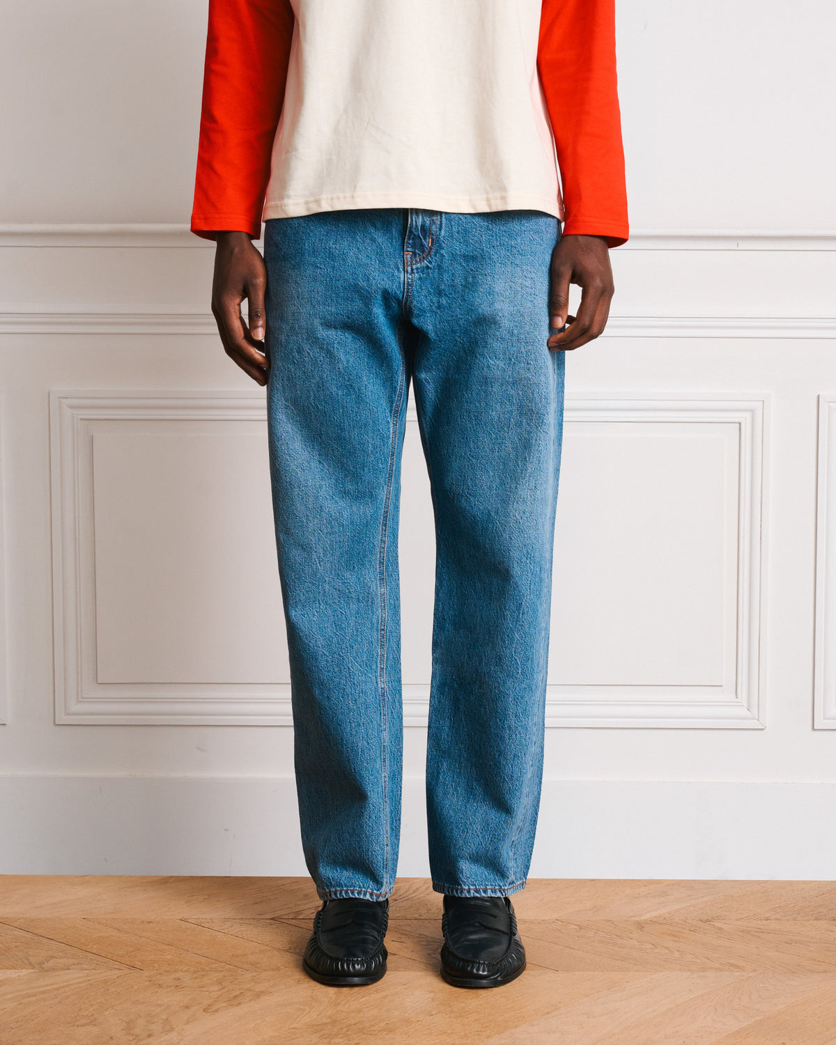 Merci - Jeans Droit Trèfle - Stonewash - 1