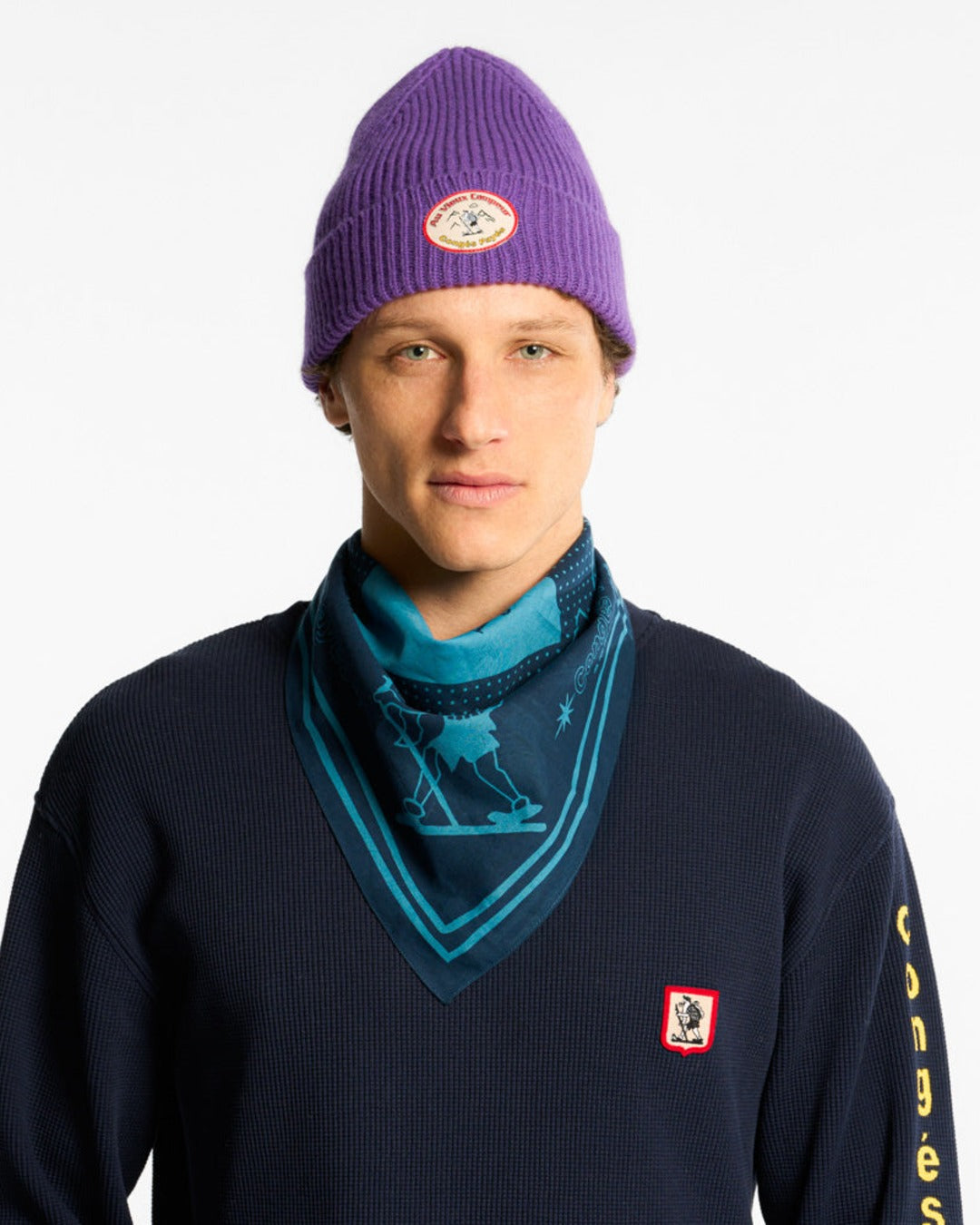 Au Vieux Campeur - Congés Payés - Bandana - Marine - 2