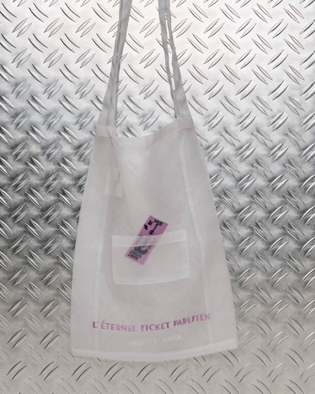 Brigitte Tanaka - Sac En Organza Paris Ticket Metro - 2