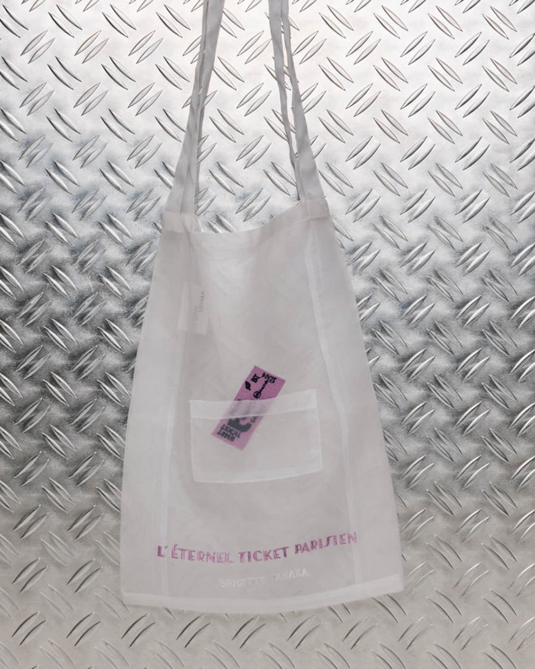 Brigitte Tanaka - Sac En Organza Paris Ticket Metro - 2
