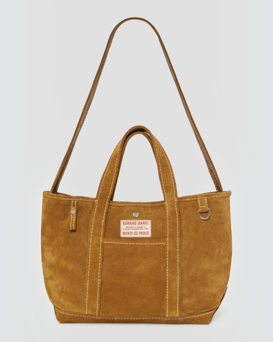 Merci x Gerard Darel - Candide Medium Merci Daim - Jaune - 1