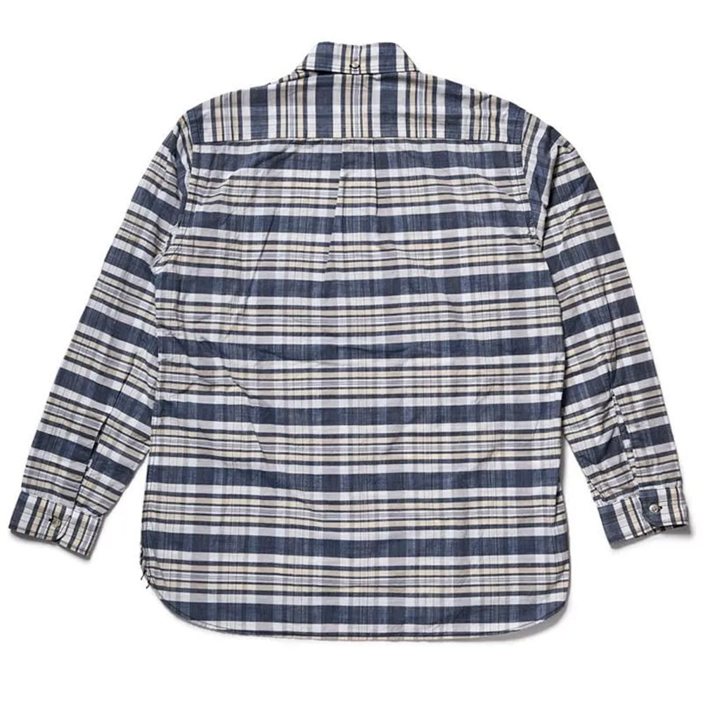 Warehouse & Co - Chemise The King Of Madras JG16 - Marine - 2