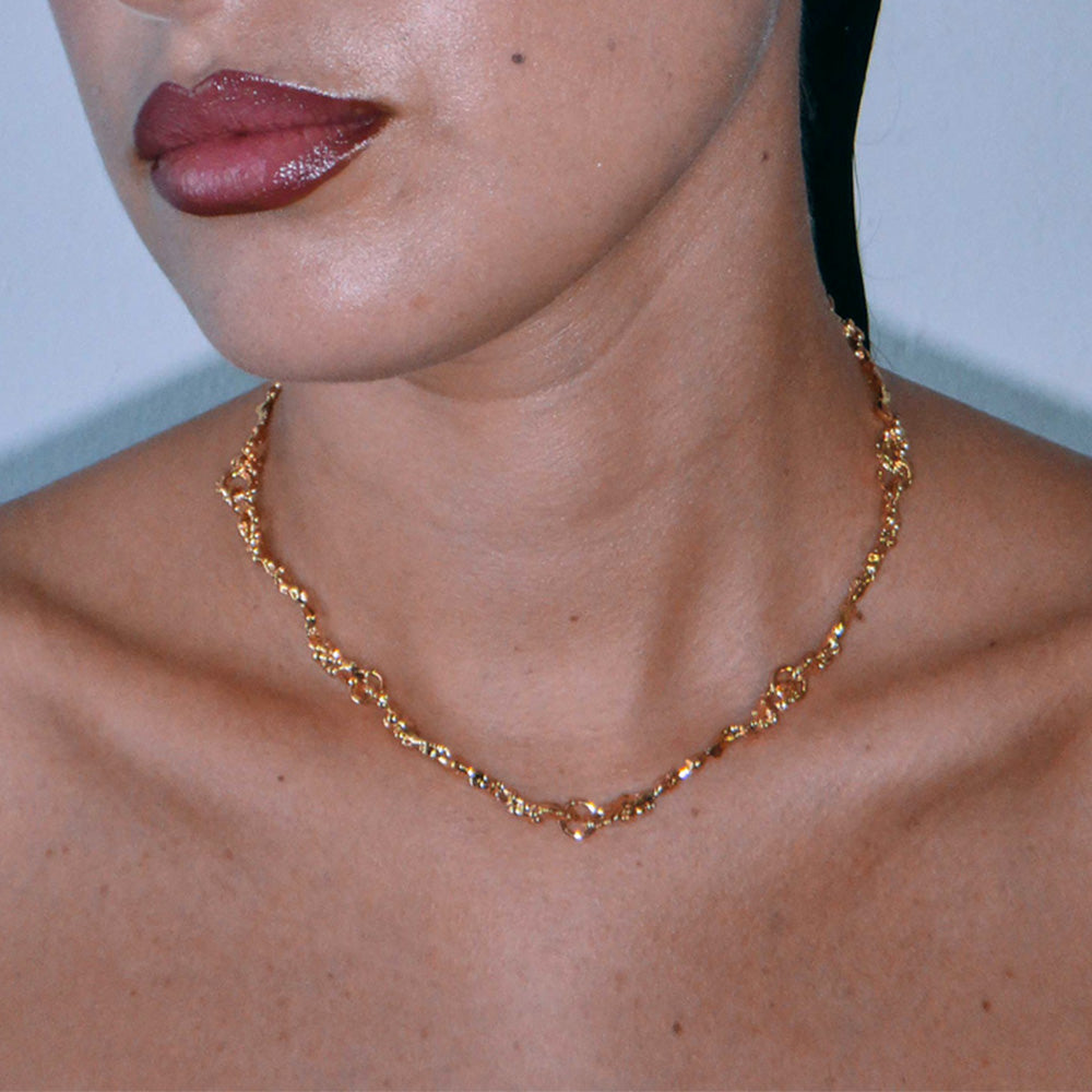 Sofia Rocha - Collier Narciso - Or - 2
