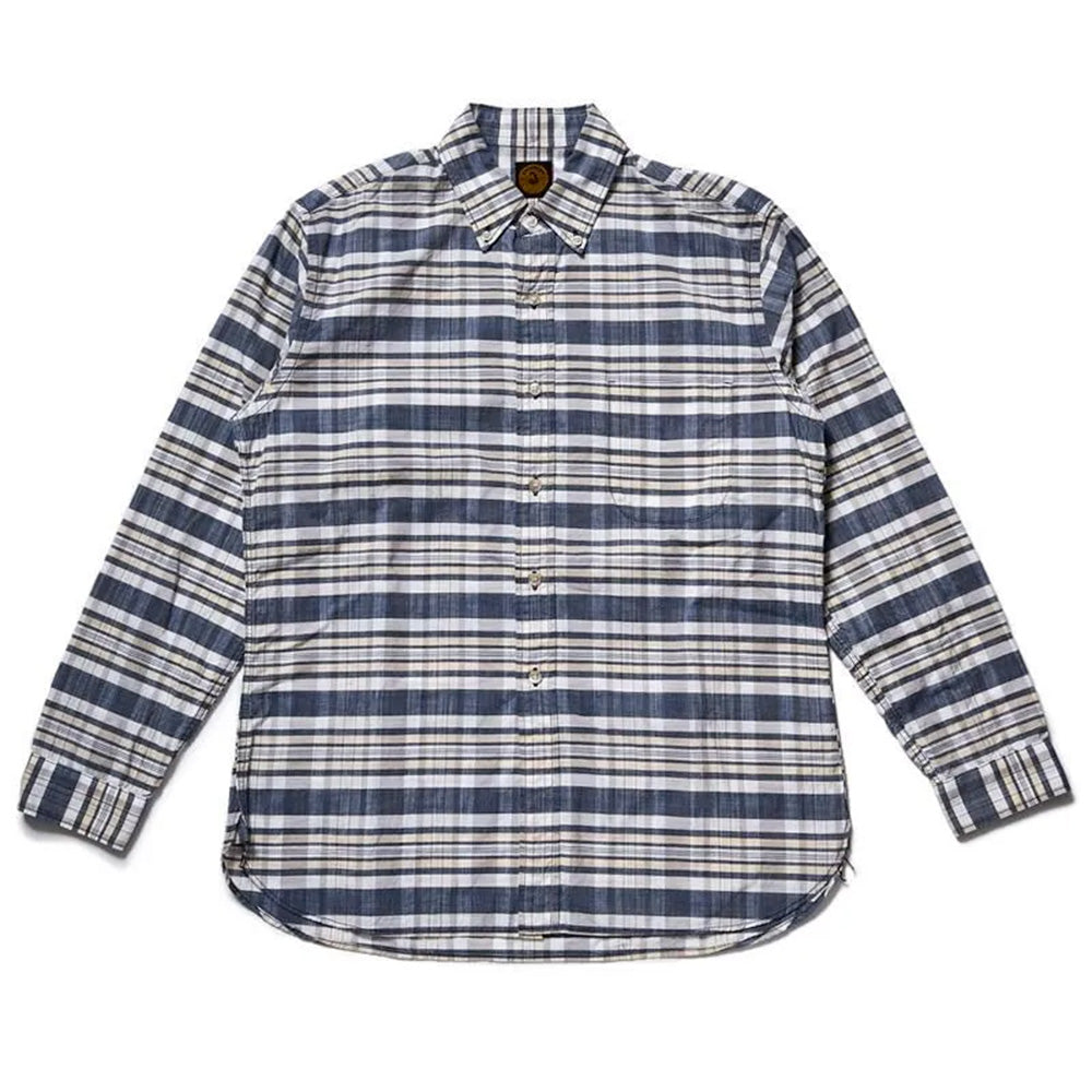 Warehouse & Co - Chemise The King Of Madras JG16 - Marine - 1