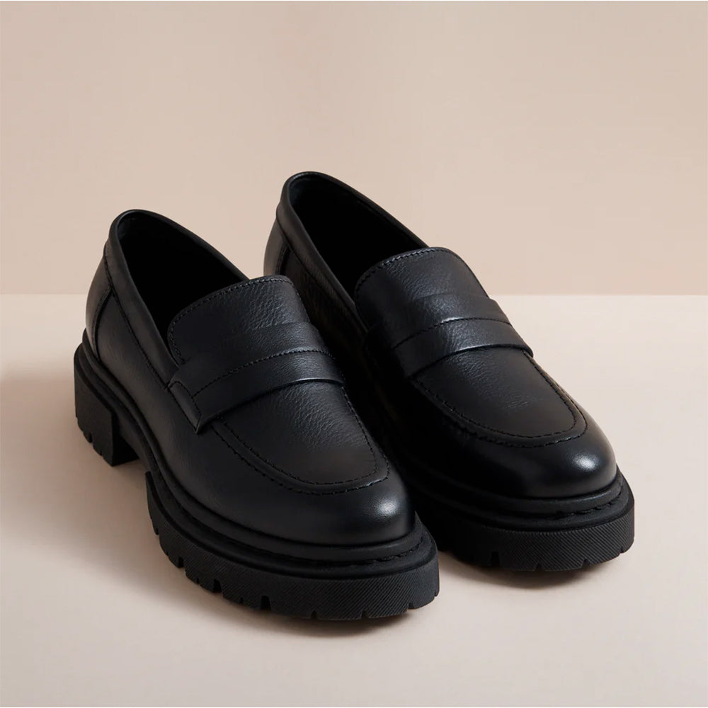 Hudson London - Mocassins Remi - Noir - 1