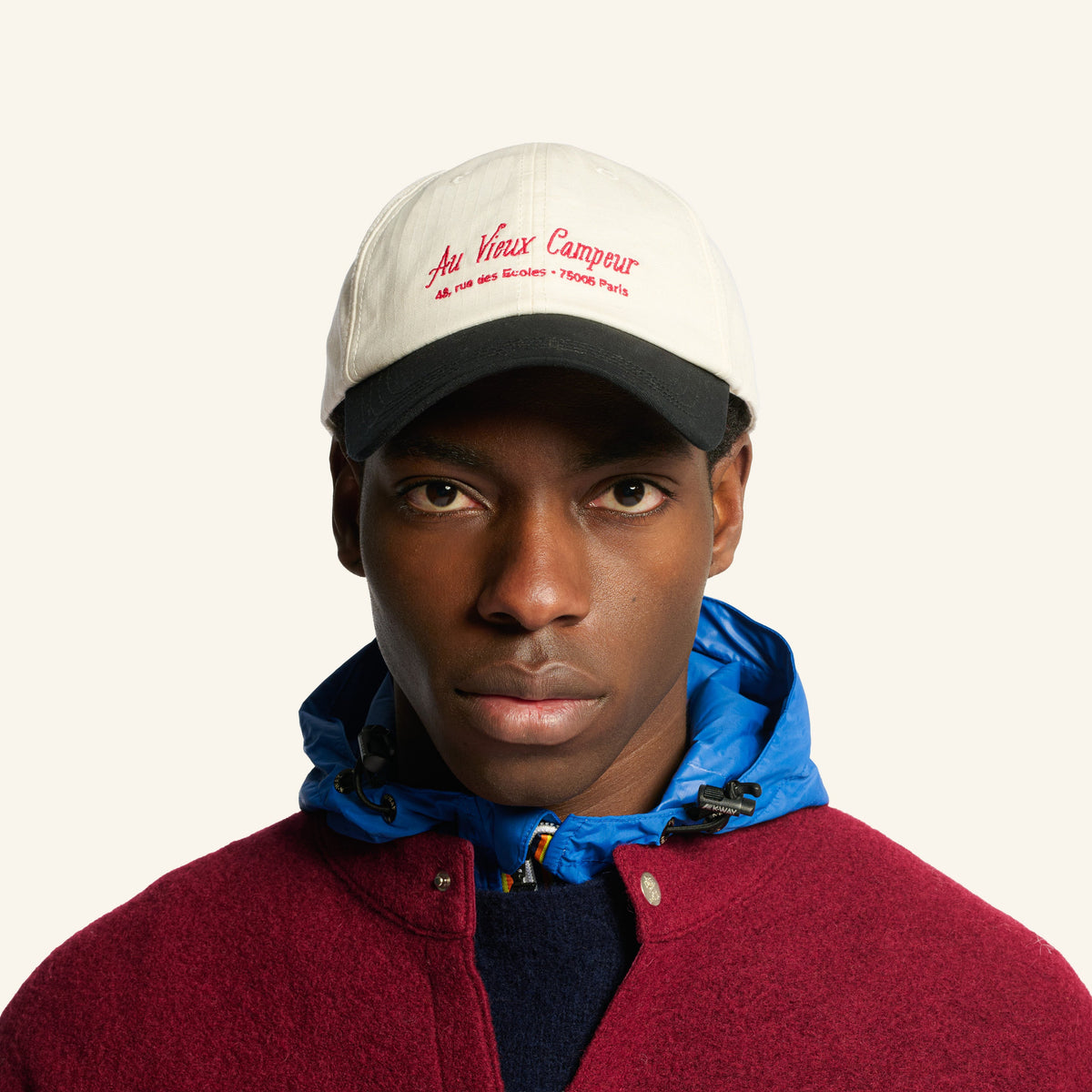 Au Vieux Campeur - Congés Payés - Casquette Michel - Bleu & Blanc - 1