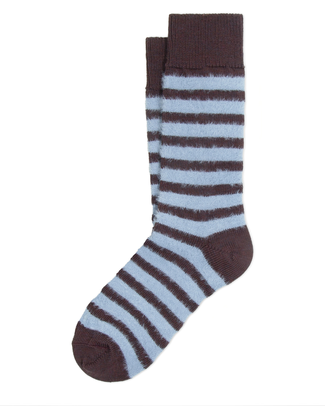 Ant45 - Chaussettes Elodie Rayées - Bordeaux - 1