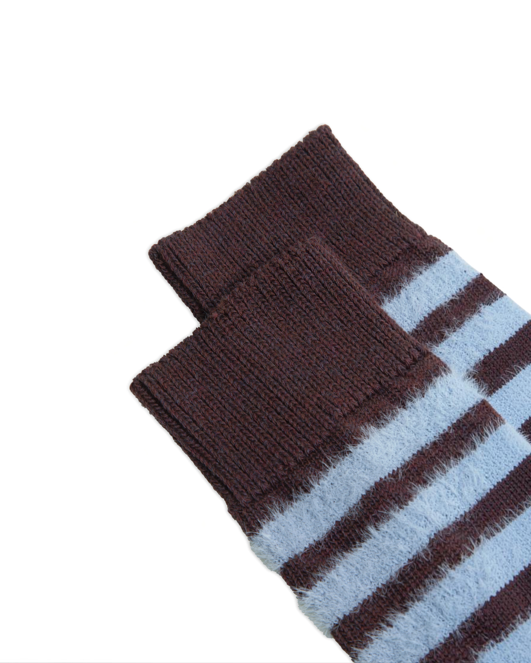 Ant45 - Chaussettes Elodie Rayées - Bordeaux - 2