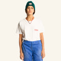 Au Vieux Campeur - Congés Payés - T-Shirt Manches Courtes Le Vieux Randonneur - Blanc - 1