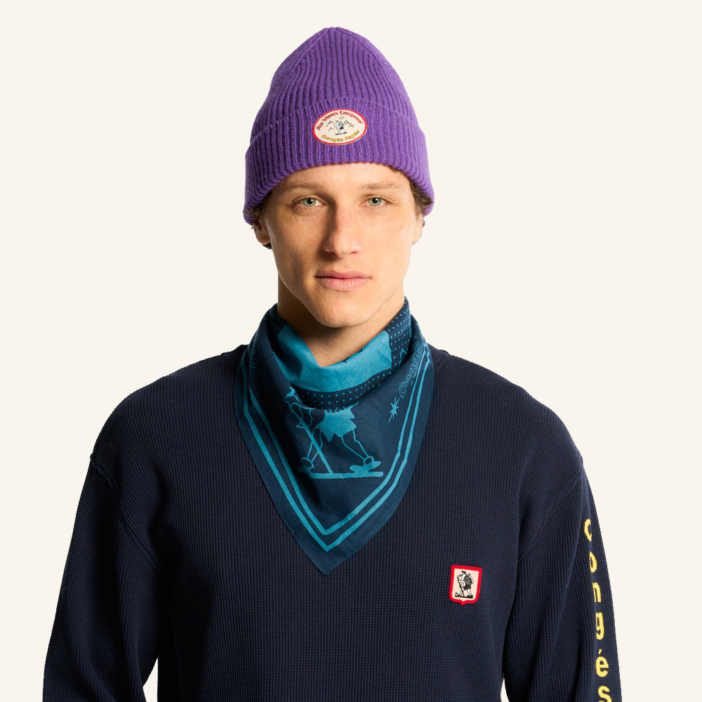 Au Vieux Campeur - Congés Payés - Bandana - Marine - 1