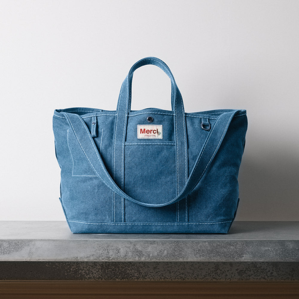 Merci - Cabas Candide Uni - Denim - 2
