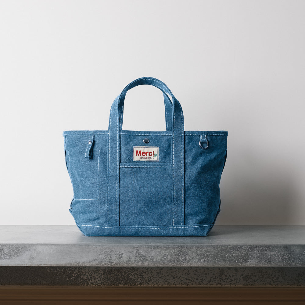 Merci - Cabas Candide Uni - Denim - 4