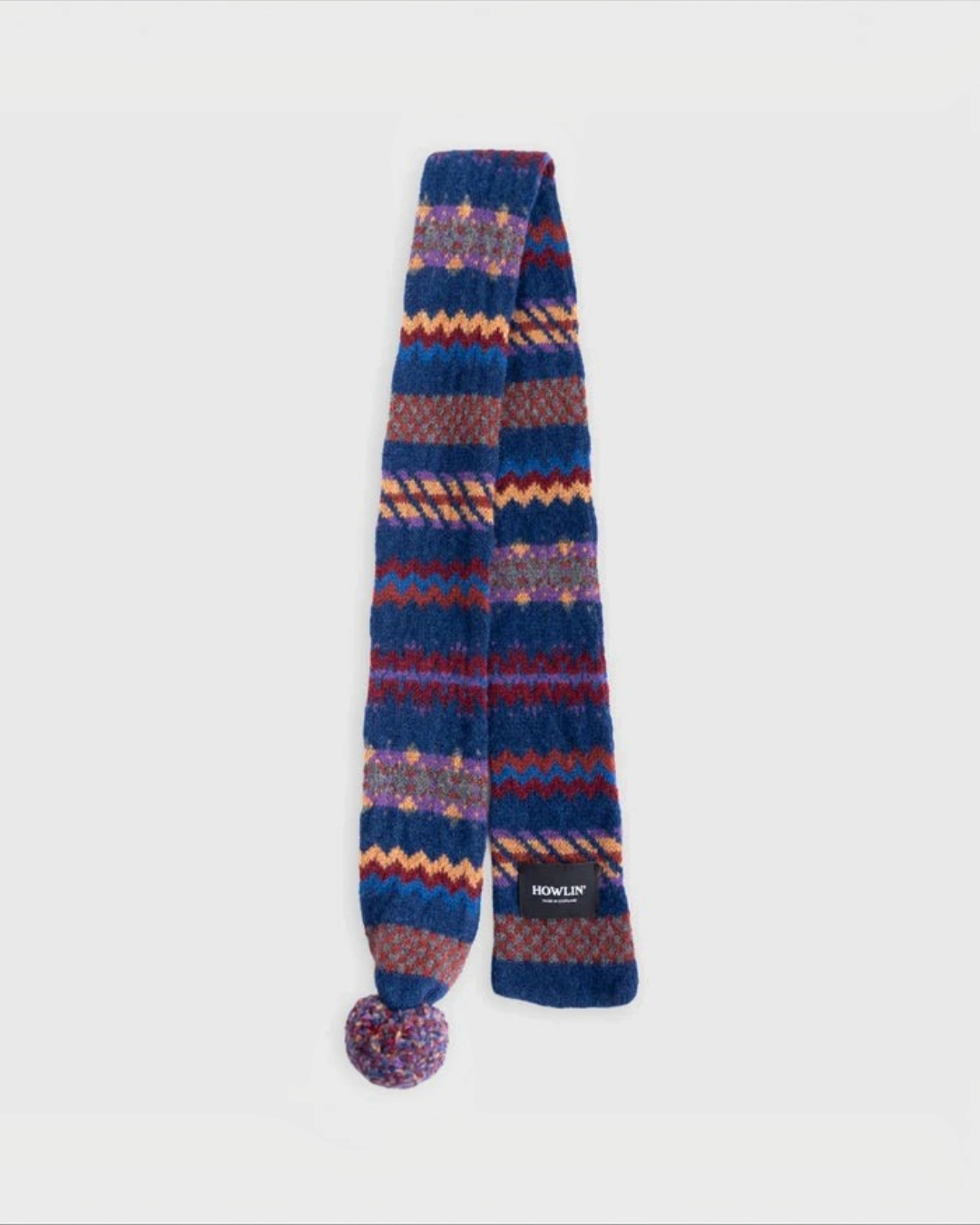 Howlin' - Écharpe Small Woolen Wonder - Marine - 2
