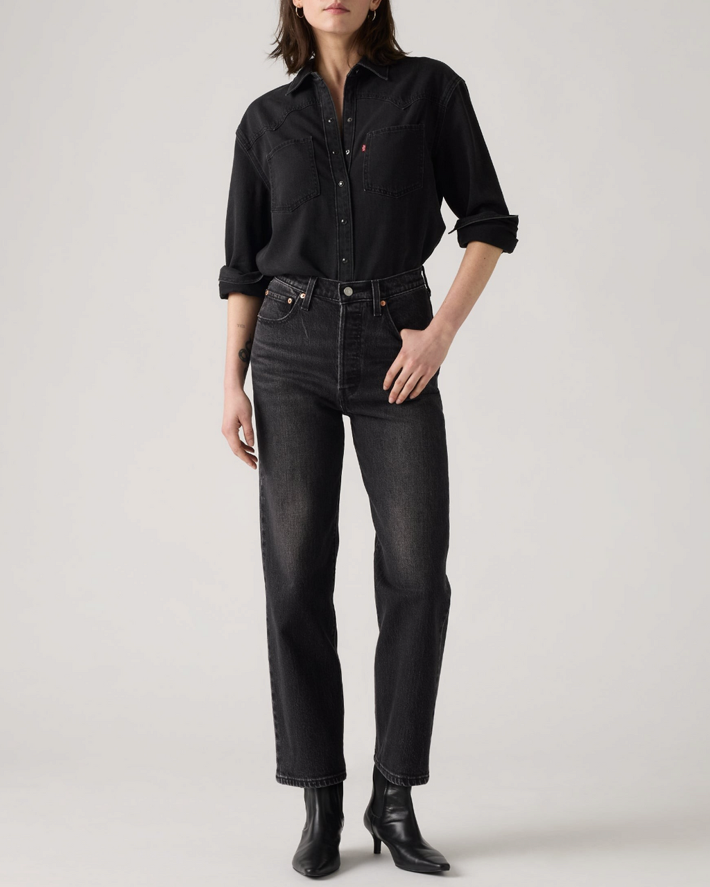 Levi's - Jeans Ribcage Straight Ankle - Loom About - 2