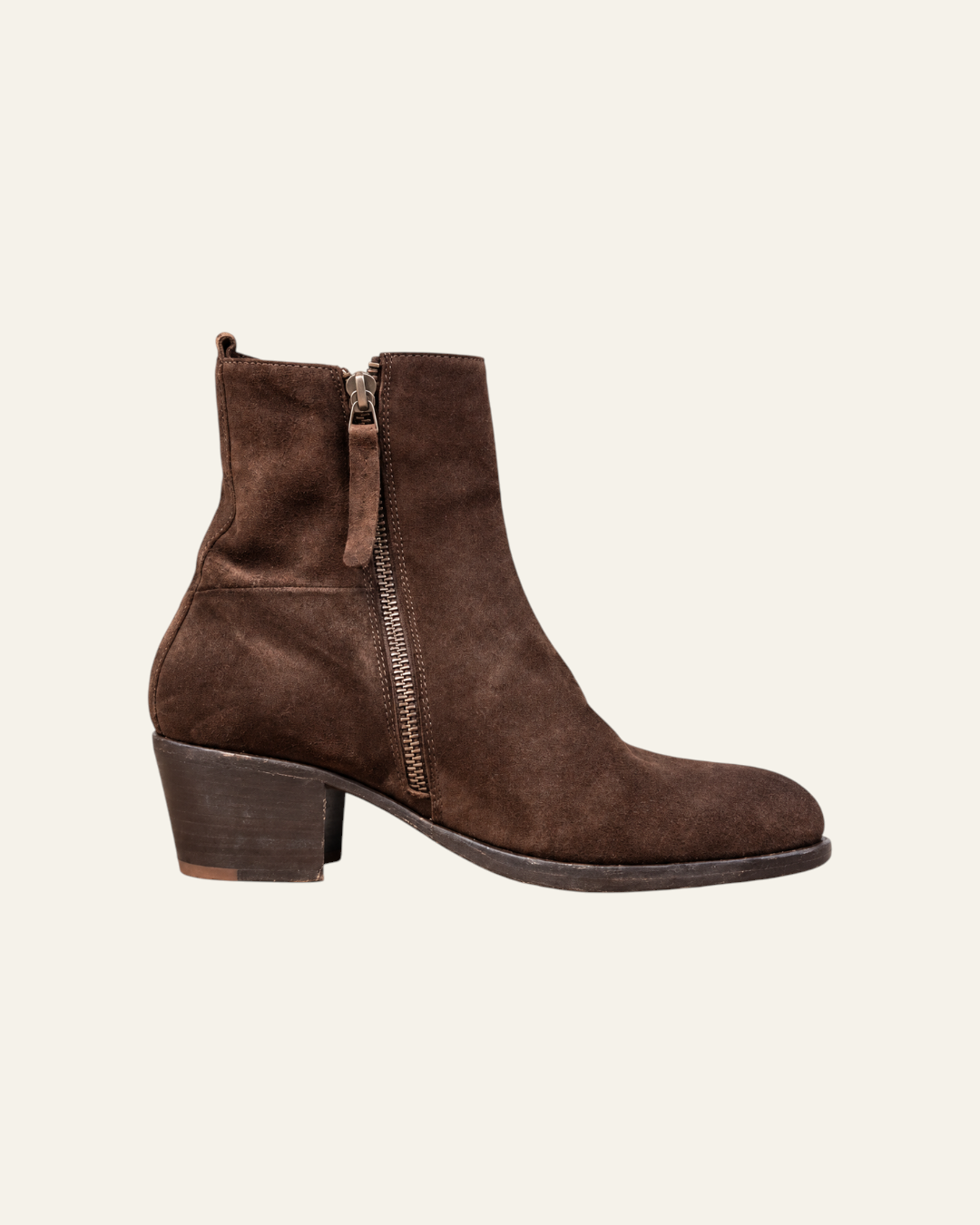 Elia Maurizi - Bottines Suede - Marron Foncé - 2