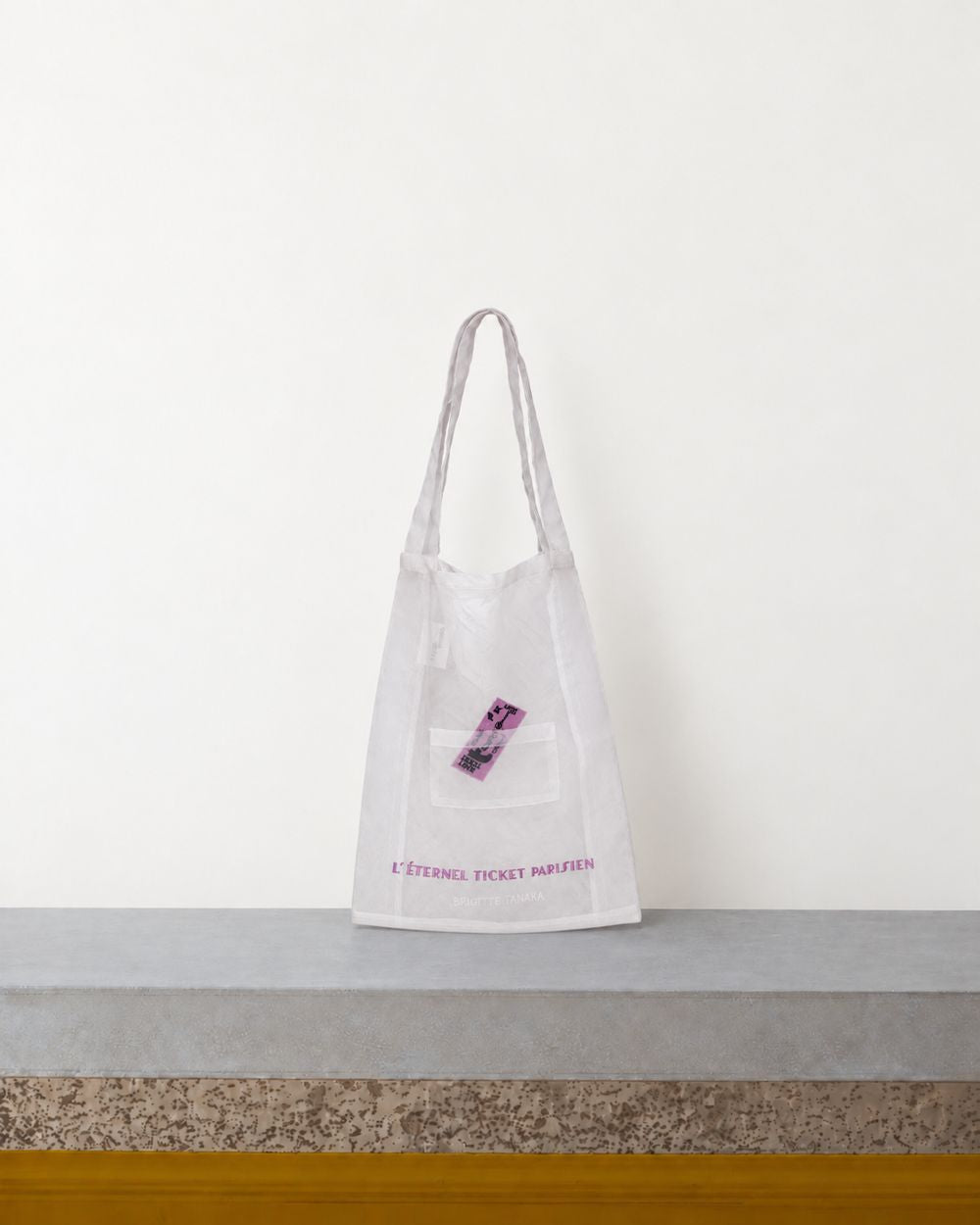 Brigitte Tanaka - Sac En Organza Paris Ticket Metro - 1